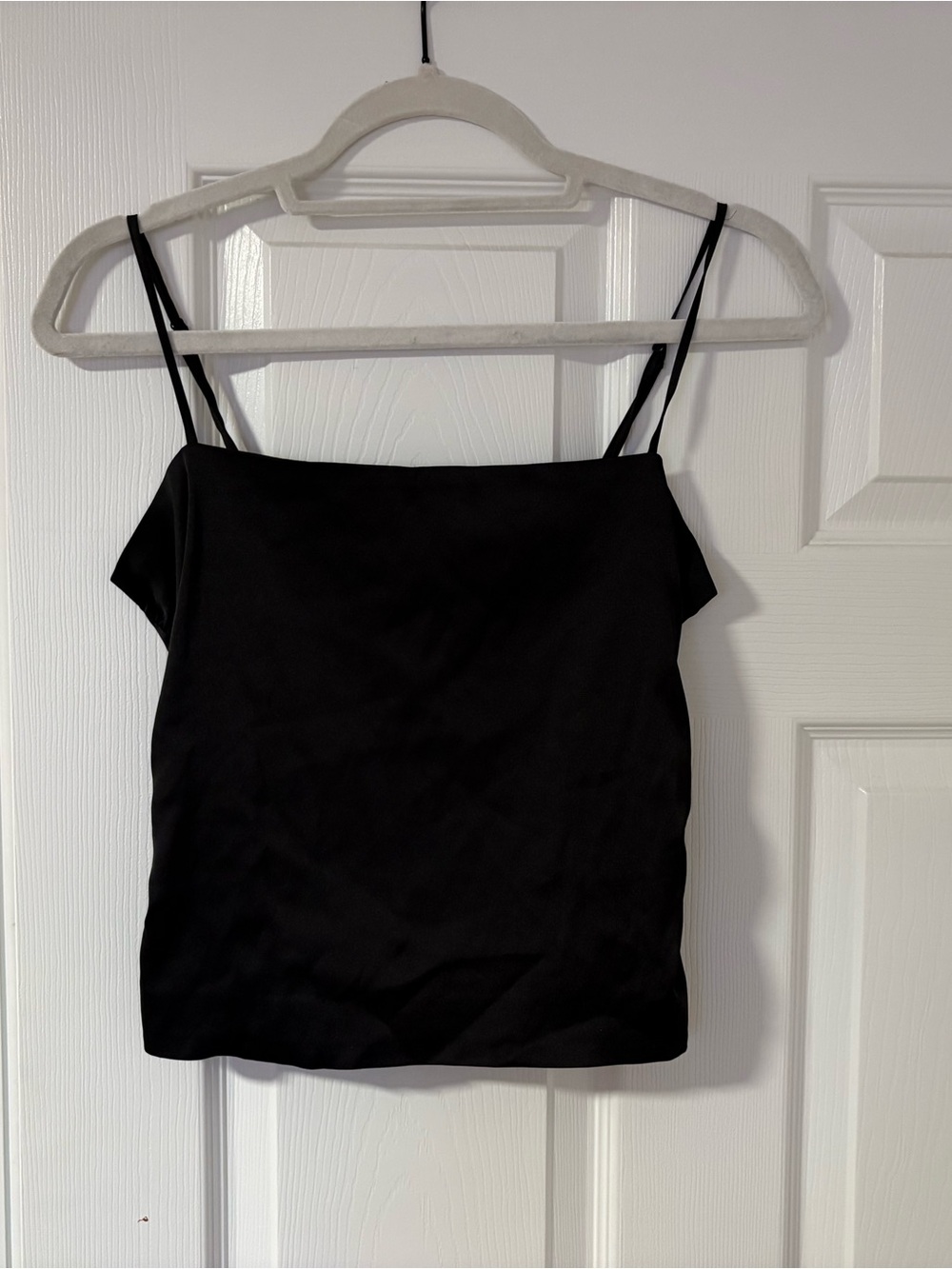 Sunday Best Black Spaghetti Strap Camisole